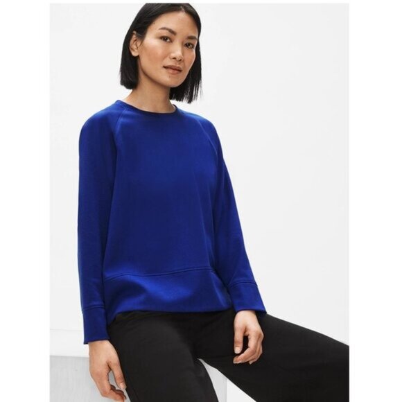 Eileen Fisher Tops - Eileen Fisher Flex Tencel Ponte Round Neck Top - M
